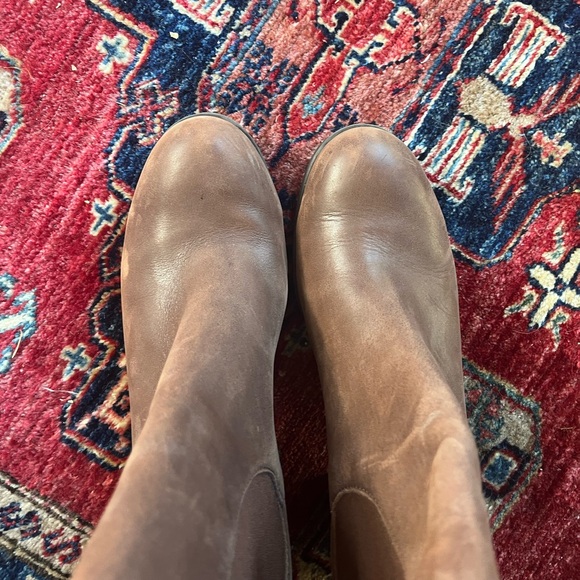 Crown vintage brown leather booties - Picture 6 of 6